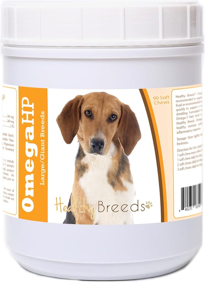 Harrier Omega HP Fatty Acid Skin and Coat Support Soft Chews 90 Count