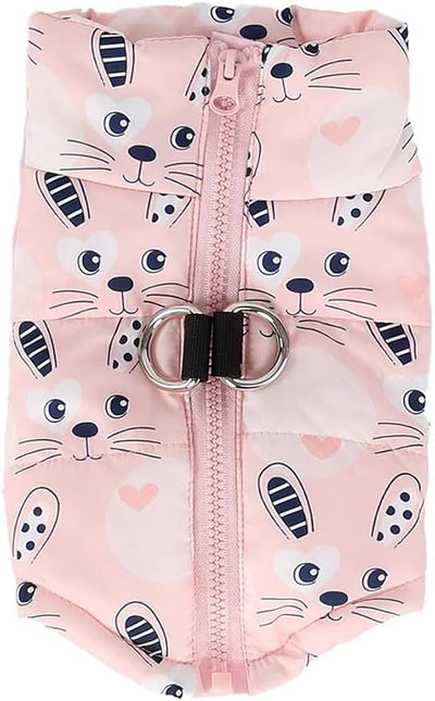 Winter Waterproof Windproof Dog Jacket - Warm Vest Coat for Small & Medium Dogs - Not Suitable for Big Dogs - Rabbits XX-Small