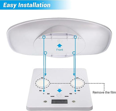 Digital Pet Scale,Puppy Scales for Weighing,Digital Small Animals Scales for Weighing,Whelping Supplies,Kitten Scale,Baby Scales for Newborn Dog Cat Crawl Pet,Capacity up to 33 lb,for New Pets Only