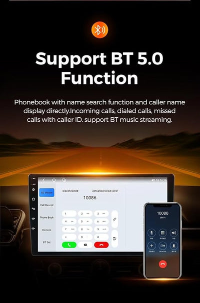 5GWiFi Upgrade Stereo Radio for Honda Vezel HR-V HRV 2013-2022 - Biorunn 8-Core Wireless Car-Play Android Auto GPS Navigation - 2GB RAM 32GB ROM 9 Inch Touch Screen Blue-Tooth RDS FM DSP SWC Camera | Biorunn Stereo 9 Inch 8-Core Wireless Car-Play Andro...