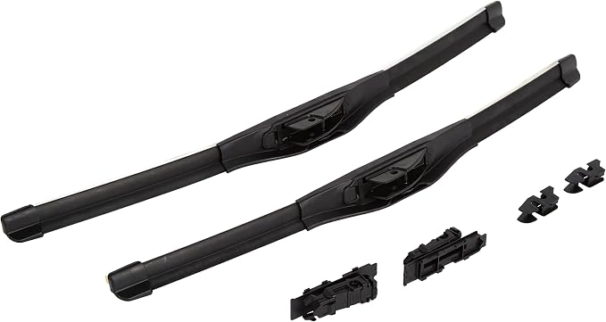 K&N EDGE Wiper Blades: All Weather Performance, Superior Windshield Contact, Streak-Free Wipe Technology: 22" + 20" (Pack of 2)