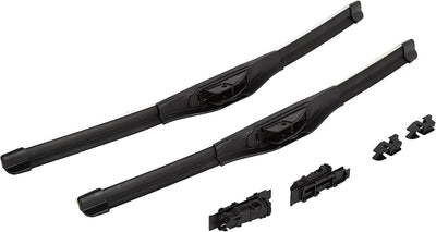 K&N EDGE Wiper Blades: All Weather Performance, Superior Windshield Contact, Streak-Free Wipe Technology: 22" + 20" (Pack of 2)