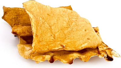 ValueBull USA Rawhide Chips, Chicken Infused, 200 Count Bulk Pack - Natural & Safe, USA Beef Hide, Long Lasting, Chemical Free, No Artificial Flavors