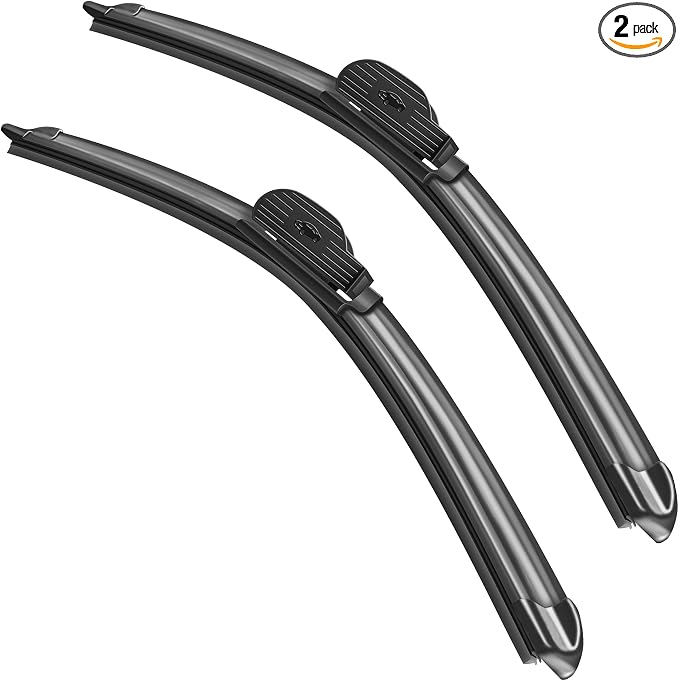 Windshield Wiper Replacement for, Blade Wiper 28" + 24" Front Window Car Wiper Blade (set of 2) - Series: Y17F306A