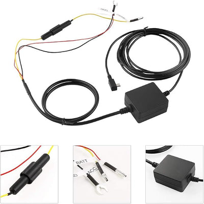 Dash cam Hard Wire Kit,for Garmin Parking Mode Power Cable, Dash Cam 45, 55 65,mini 010-12530-03