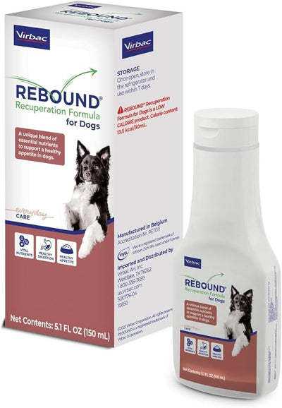 Virbac Rebound® Recuperation Formula for Dogs - Promotes the Restoration of Healthy Digestion, Hydration, and Nutrition (Pack of 2)