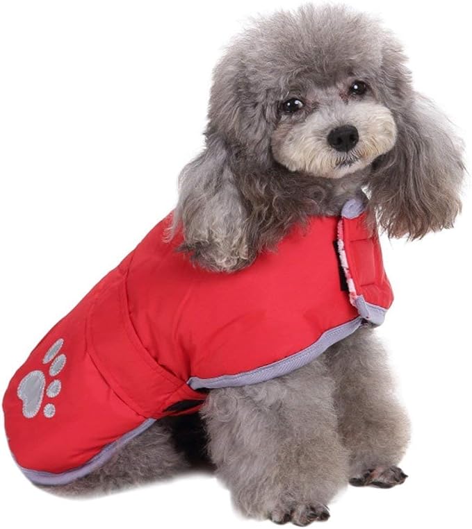 Cold Weather Dog Coats Loft Reversible Winter Fleece Dog Vest Waterproof Pet Jacket Available in Extra Small, Small, Medium, Large Extra Large Sizes