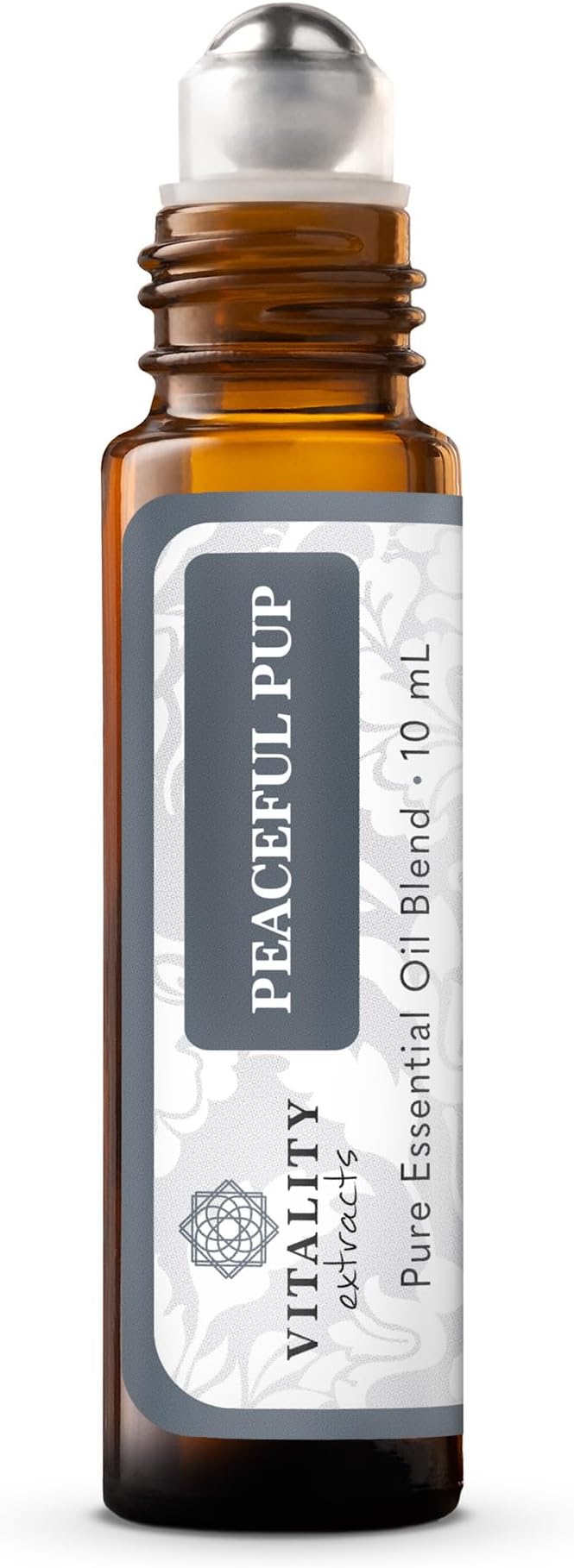 Peaceful Pup - Dog Anxiety & Stress Relief Roll-On (by ) - Natural Calm, Ease Anxiety & Stress, Aromatherapy, Lavender Essential Oil, Lemon Essential Oil, in Almond Oil Base