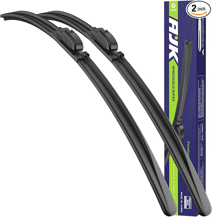 AJK Wiper Blades for Honda Accord 2013-2017 | 26"+19", OEM Quality, Front, 2-Piece