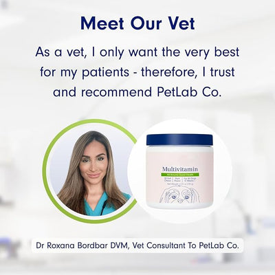 Dog Probiotics - Pet Digestive and Immune Supplement - Suitable for All Dog Breeds - Salmon Favor - 4.32 Ounces - 30 Tablets
