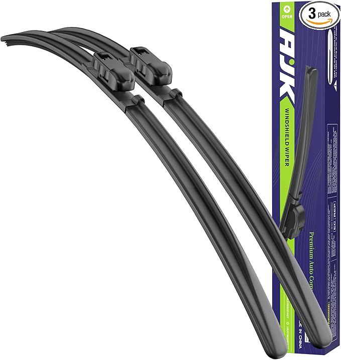 AJK Wiper Blades for Chevrolet Silverado 2014-2018 | 2-Piece, All Weather, OEM Quality