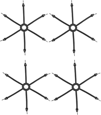 Replacement Black 0216 Spider Bungee Truck Snow Tire Chains Adjuster Tensioner,Applicable to passenger cars and light trucks. Set of 4