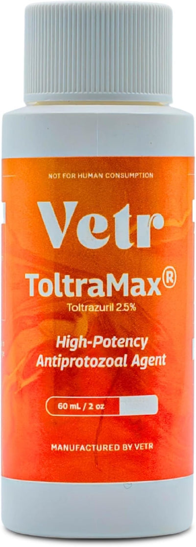 Toltrazuril 2.5% for Horses, Dogs, Cats, 60mL/2 Ounce, for Non-Food Chain Animals
