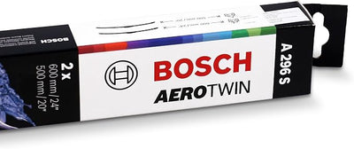 BOSCH 3397007296 AeroTwin Wiper Blade Combo Pack - Set of 2 (24" & 20") | Driver and Passenger Side Original Equipment Replacement Blades