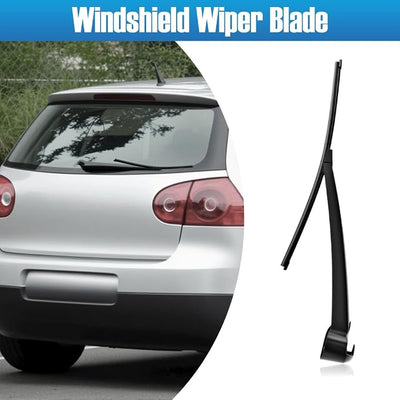 Rear Winshield Wiper Blade Arm Compatible with VW GTI Rabbit Golf 2006 R32 2008 Routan 2011, Compatible with Passat B6 Wagon 2006-2010, 6Q6955707C 6Q6955425A 6Q6955435D Winter Wiper Arm