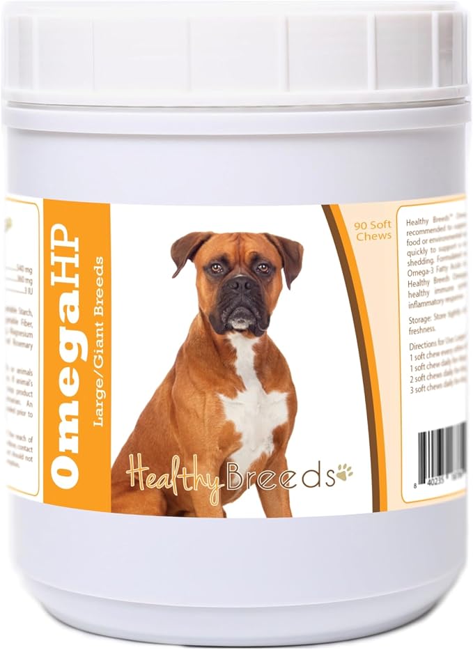 Boxer Omega HP Fatty Acid Skin and Coat Support Soft Chews 90 Count