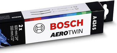 BOSCH 3397007424 AeroTwin OE Replacement Wiper Blades Driver & Passenger Side - Set of 2 (24" & 22")