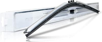 Clix Wipers - 26" Chrome Automotive Replacement Wiper Blade (Pack of 1) Universal Clip On All-Weather Flex Frame Windshield Wiper