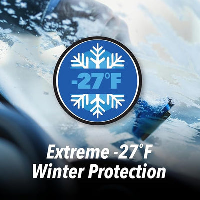 Clean Revolution Advanced All Season Windshield Washer Fluid Ultra Low VOC Formula - Extreme -27°F Winter Protection - Made in USA
