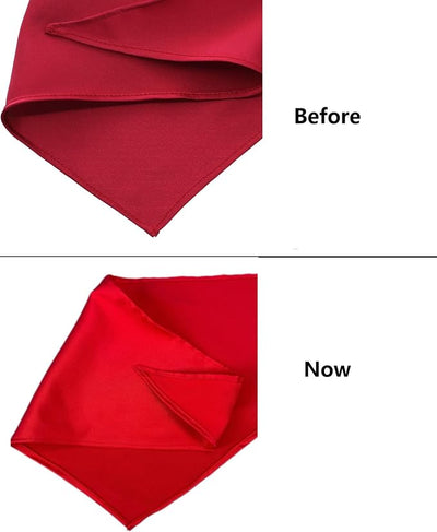 1 Pack Dog Bandana Red Chiffon for Small Dogs