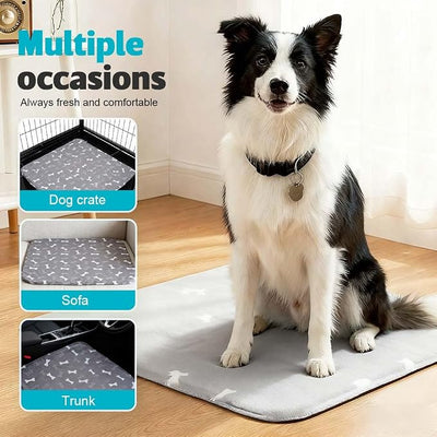 Puppy Pads for Dogs, 2026 New Washable Puppy Pads with Pheromones, Pee Pads for Dogs & Cats, Durable Leak-Proof & Anti-Slip Pet Training Pads for Home & Travel, Reusable (Brown, 27.6" x 31.5")