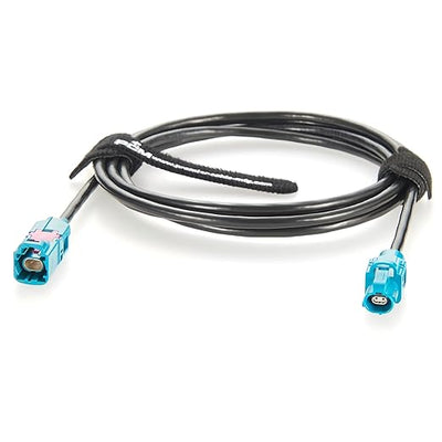 Rosenberger E6S10A-1CAZ5-Z to E6K10A-1CAZ5-Z H-MTD Automotive Ethernet Cable 10Gbps 100/1000BASE-T1 H-MTD Z Code Male to Female Extension Cable for ADAS, ECU, Robotaxi, In-Vehicle Network(1.5M/4.92FT)