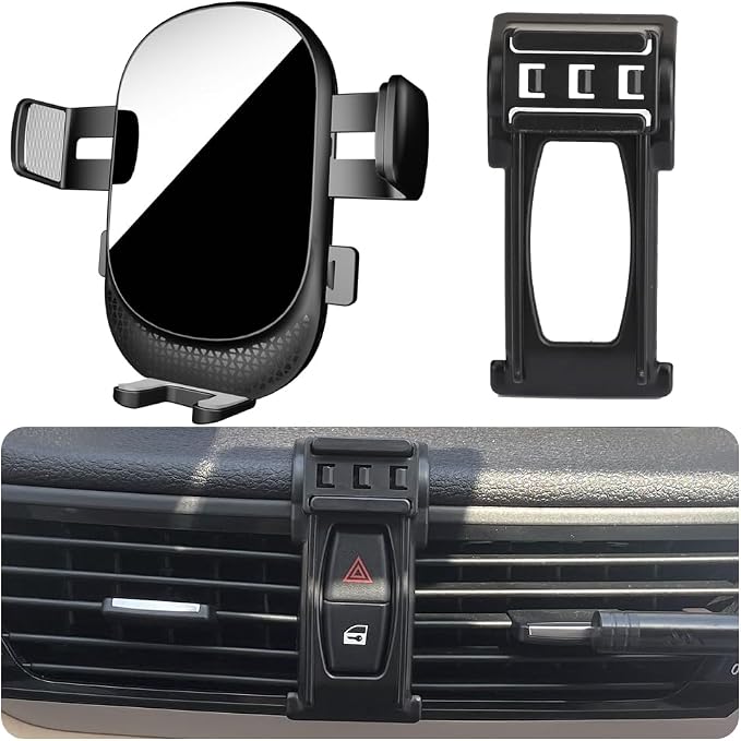 Car Phone Holder for BMW X1 Auto Accessories [ Only for 2013-2015 X1，Non Universal ] [ Auto Lock Hands Free Cell Phone Mount Car fits for iPhone & All Smartphones ]