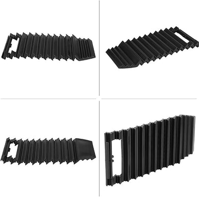 2PCS Car Wheel AntiSkid Pad, Keenso NonSlip Emergency Tire Traction Mat Plate for Snow Mud Ice Sand Universal (2PCS)