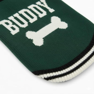 Personalized Dog Sweater, Custom Knit with Name and Bone Pattern, Soft and Warm Knitwear for Dogs and Cats, Ideal for Pet Lovers