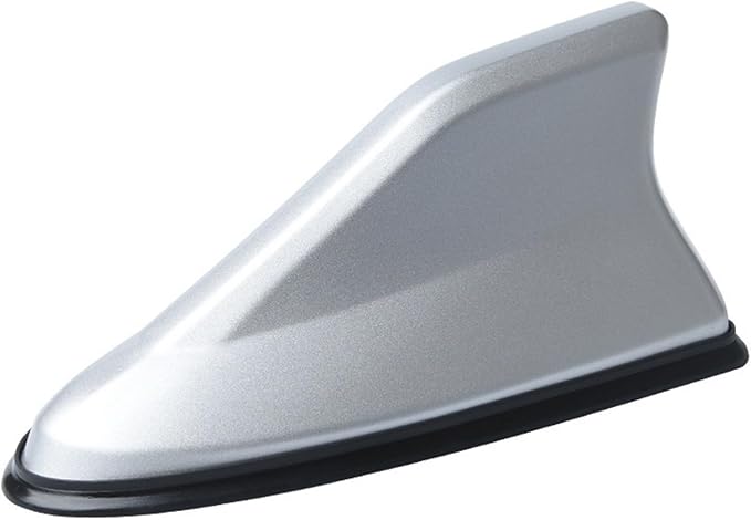 Car Shark Fin Antenna Cover for Hyundai Sonata/Tucson/Accent/Atos/Coupé/Galloper/Getz with Adhesive Tape Vehicle Shark Fin Shape Cover Roof Antenna Aerial Shell Replacement