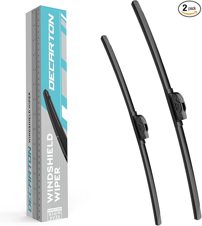 2-Piece Wiper Blades for Mazda 3 2014-2018 | Replacement for All-Season Front Original Equipment Windshield Wipers Set