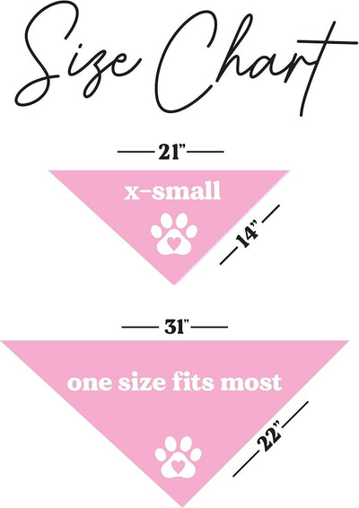 Love My Grandma Mother's Day, Valentine's Day Dog Bandana (Baby Pink, OS 399)
