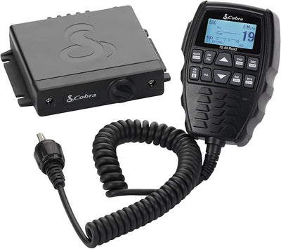 Cobra 75 All Road Wireless CB Radio with BlueParrott B450-XT Noise Cancelling Bluetooth Headset - Dual-Mode AM/FM, Full 40 Channels, Bluetooth Connectivity, Black