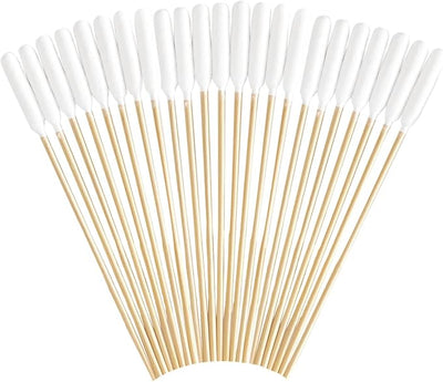 6 Inch Long Cotton Swabs for Dogs ，Cat，Small Pet Ears Cleaning, Pet Cotton Ear Buds Swabs,Ear Cleaning Swabs with Bamboo Handle,Apply for Daily Ear Cleaning Removes Wax, Dirt (100pcs)