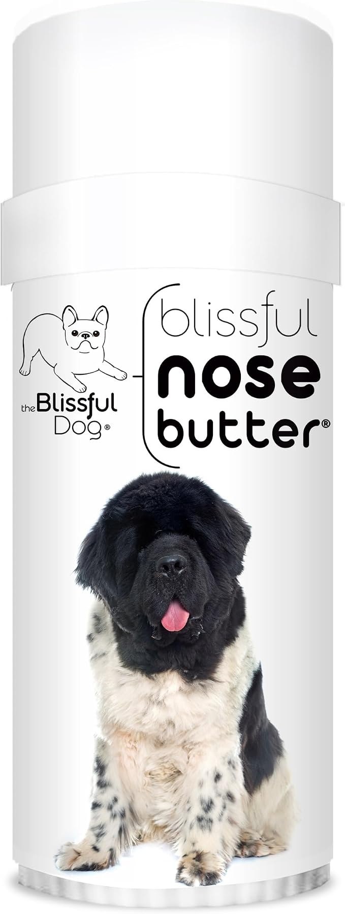 Landseer Newfoundland Nose Butter, Versatile Dog Nose Balm for Dry Nose, Handcrafted Nose Moisturizer, Easy-to-Apply Dog Essentials, Unscented, 2 oz.
