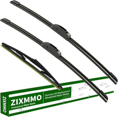 3 wiper blades Replacement for 2004-2009 Toyota Prius windshield wipers | Replacement Original Equipment,Premium All-Seasons,Front & Rear,26"+18"+16"(Set of 3) J HOOK