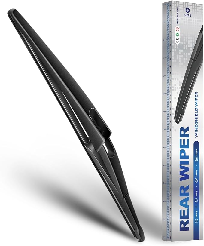 AJK 12 Inch Rear Wiper Blades for Nissan Rogue 2014-2020 | Streak-free OEM Back Windshield Wiper, All-Weather Performance, Window Wipers Automotive Replacement Assembly