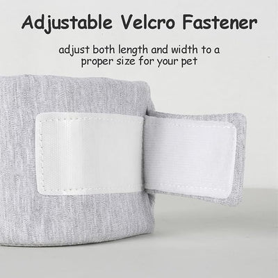 Cat Neck Brace Cover - Adjustable Elizabethan Collar for Post-Surgery Recovery, Anti-Lick Wound, Protective Cervical Cone for Small Medium Large Dogs Cats (Neck Girth 4.7-9.8" Depth2.8
