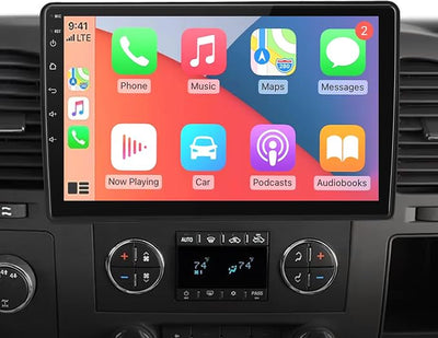 [4Core 64GB] Vratzn Car Radio for Chevy Silverado 2007-2013 Tahoe GMC Sierra Yukon, 10 Inch Touch Screen Silverado Radio with CarPlay Android Auto Bluetooth AM FM Head Unit