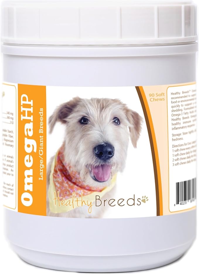 Glen of Imaal Terrier Omega HP Fatty Acid Skin and Coat Support Soft Chews 90 Count