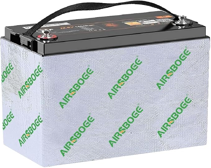 40"x7" Universal Car Battery Insulation Kit – Thermal Wrap & Heat Shield Blanket for Extreme Temperature Protection, DIY Cold Weather Protector for Vehicle, Truck, 4WD, RV Batteries (1PC)