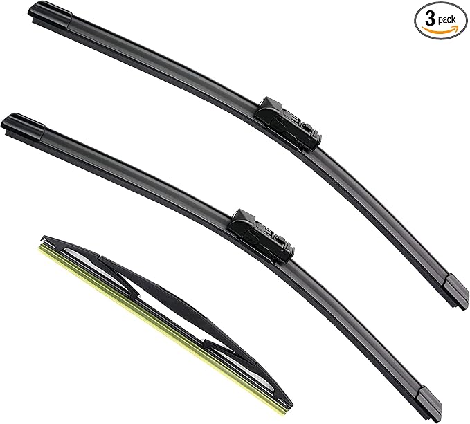 3 Factory windshield wiper blades Replacement for 2019-2021 Subaru Forester | Original Equipment,Front and Rear,26"/16"/14" (Set of 3) Top Lock,Premium All-Seasons,Easy Installation
