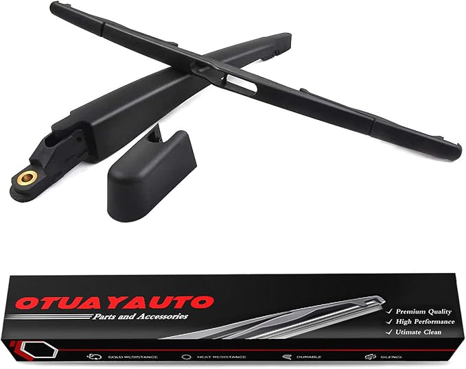 Rear Windshield Wiper Arm Blade Set, Replacement for Lincoln MKX, Ford Edge 2007-2014, OTUAYAUTO Factory Replace OE # 9T4Z17526-A