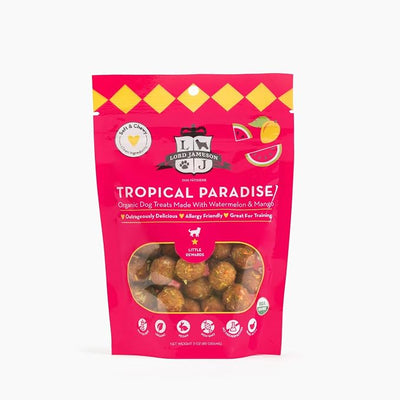 Lord Jameson: Tropical Paradise 3oz - Small Breed Dog Treats - Soft & Chewy, Vitamin-Rich, Training & Little Rewards