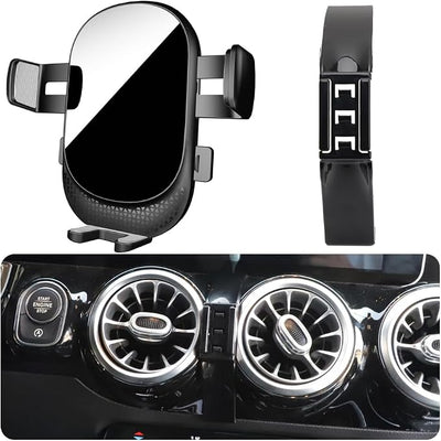 Car Phone Holder for Mercedes Benz GLA-Class Auto Accessories [Only for 2021-2024 Benz GLA-Class] [Auto Lock Hands Free Cell Phone Mount Car fits for iPhone & All Smartphones]