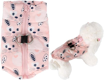 Winter Waterproof Windproof Dog Jacket - Warm Vest Coat for Small & Medium Dogs - Not Suitable for Big Dogs - Rabbits X-Small