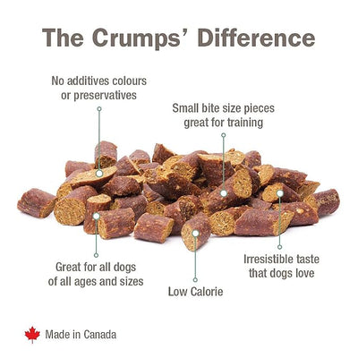 Crumps Naturals Mini Trainer Semi Moist Chicken 300g/10.6oz(Product Packaging May Vary)