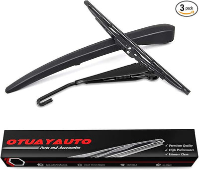 Replacement for Cadillac SRX 2010-2018, CTS 2010-2014 Vehicles, Rear Windshield Back Wiper Arm Blade Set - OTUAYAUTO Factory OEM Replacement 20825881