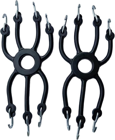 Replacement 0213 Spider Bungee Truck Snow Tire Chains Adjuster Tensioner 4pcs Black