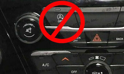 4D Tech Auto Start Stop Eliminator - Easy-Install Autostop Eliminator Made for 2018-2026 Chrysler Pacifica/Voyager - Compatible Chrysler Pacifica/Voyager Accessories